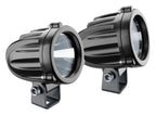 Interphone Coppia Faretti LED Moto 10W LEDLIGHT10FOG: coppia di faretti vista di tre quarti