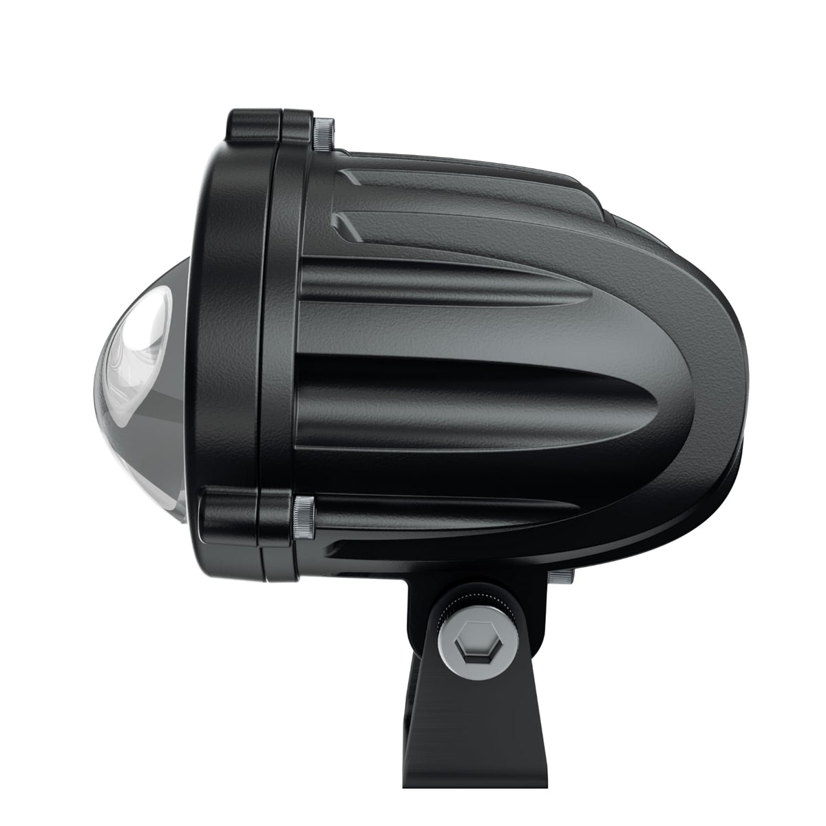 Interphone Coppia Faretti LED Moto 10W LEDLIGHT10FOG: fendinebbia vista laterale