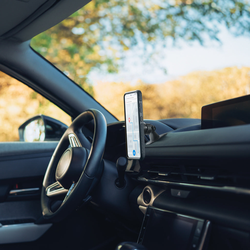 Interphone Quiklox Supporto Telefono Adesivo per Cruscotto Auto SAQUIKLOXADHCAR: telefono sul cruscotto auto
