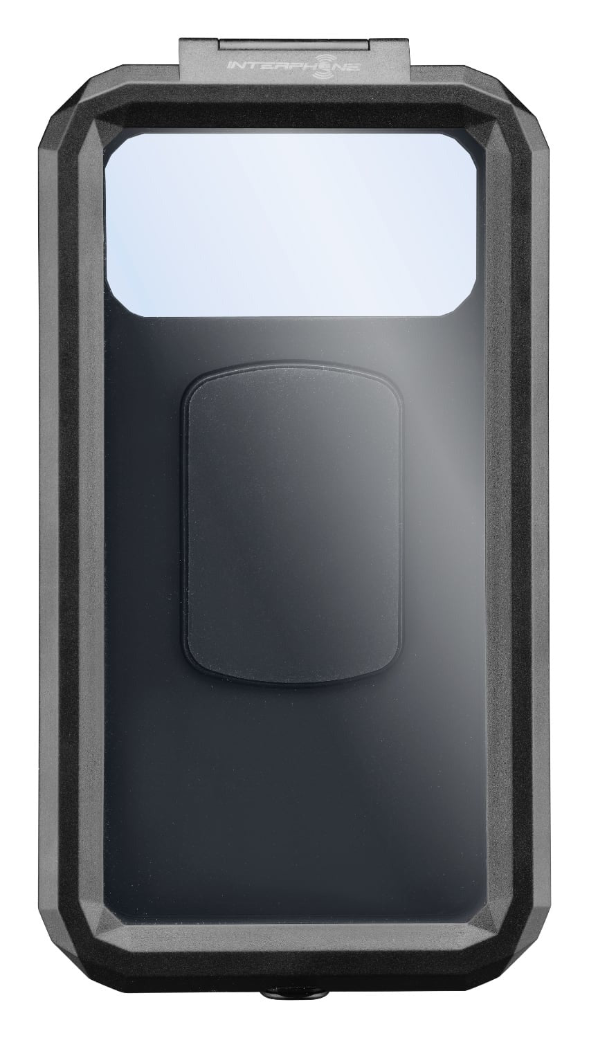 Interphone Armor Pro Custodia Rigida Moto per Smartphone fino a 6,7" SMARMORPRO: custodia rigida vista frontale, senza telefono