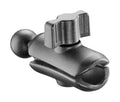Interphone Staffa Snodata a Morsetto con Sfera 17 mm SMCLAMP22: staffa a morsetto con sfera e pomello di serraggio