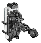 Interphone Crab Rugged Pro Supporto Telefono Moto Antivibrazione SMCRABRUGGEDPRO: vista posteriore con telefono inserito