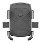 Interphone Moto Crab Supporto Telefono Manubrio EasyClip SMMOTOCRAB23: vista frontale con ganasce aperte