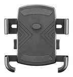Interphone Moto Crab Supporto Telefono Manubrio EasyClip SMMOTOCRAB23: vista frontale con ganasce chiuse