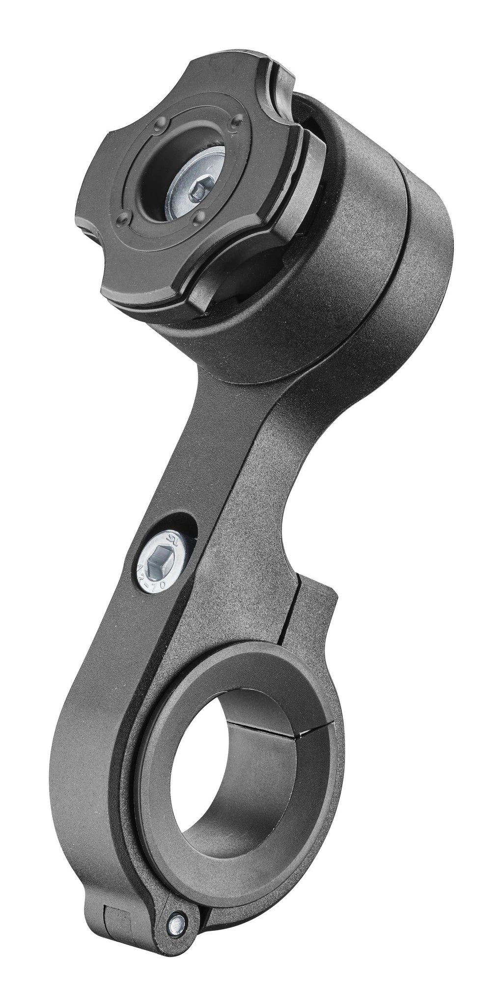Interphone Quiklox Supporto Telefono per Manubrio Bici SMQUIKLOXBIKEMOUNT: supporto vista di tre quarti