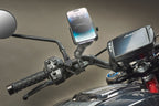 Interphone Quiklox Crab Supporto Telefono Universale SMQUIKLOXCRAB: telefono nel supporto sul manubrio