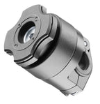 Interphone Quiklox Kit Crab Pro + Supporto da Specchietto SMQUIKLOXCRABPROSB: supporto da specchietto vista di tre quarti