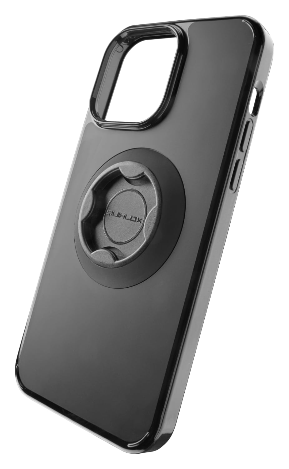 Interphone Quiklox Custodia Antiurto per iPhone 13 Pro Max SMQUIKLOXIPH13PMAX: cover vista di tre quarti