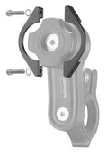 Interphone Antifurto in Alluminio per Supporti Quiklox SMQUIKLOXLOCK: antifurto montato sul supporto, esploso