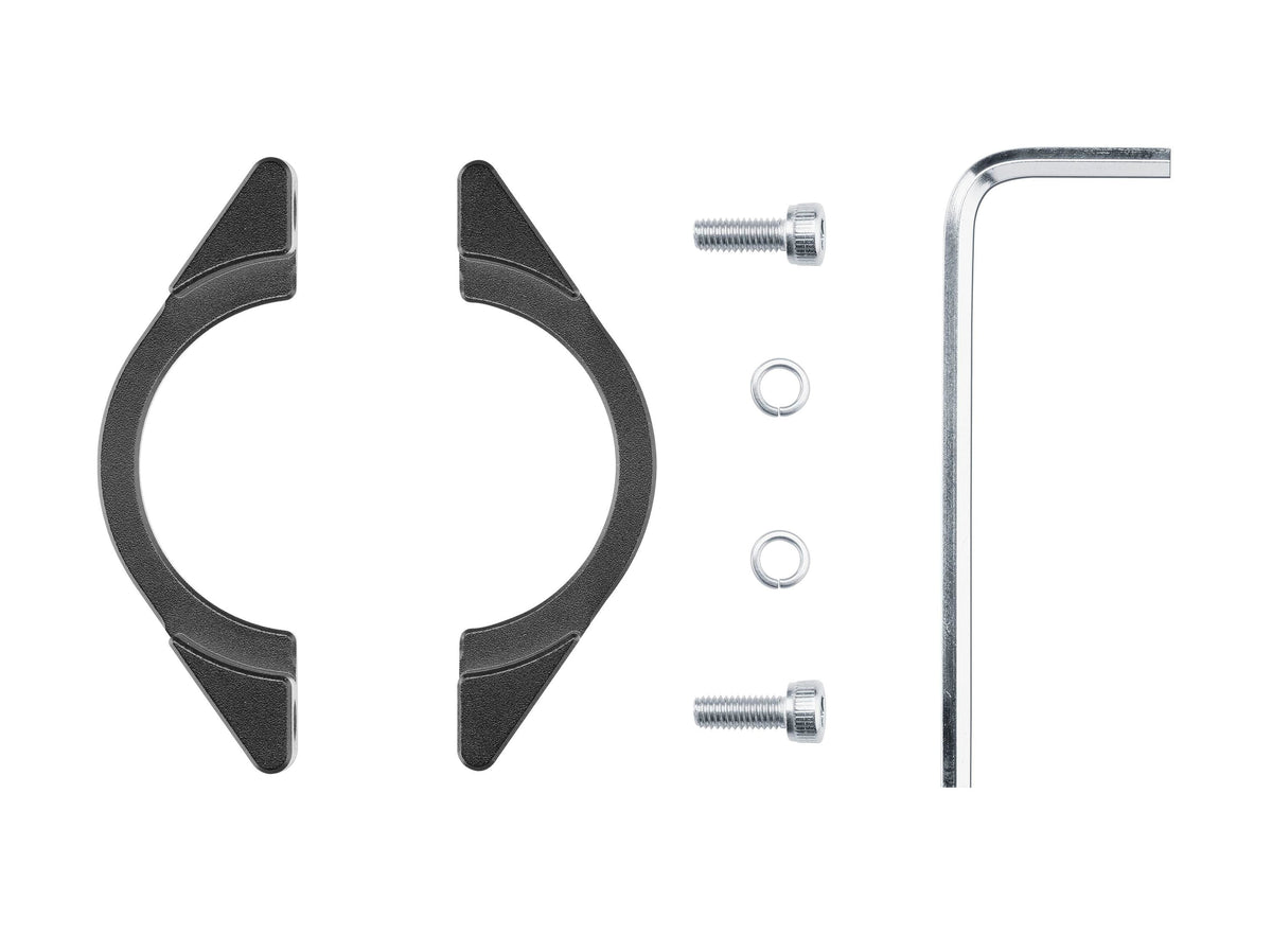 Interphone Antifurto in Alluminio per Supporti Quiklox SMQUIKLOXLOCK: contenuto: due ganasce, viti e chiave