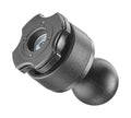 Interphone Quiklox Adattatore per Supporti RAM Mount Size B (sfera 1") SMQUIKLOXRAMADAPT: supporto con sfera vista di tre quarti