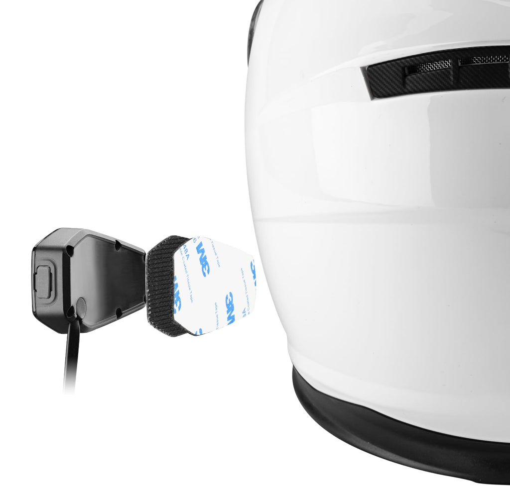 Interphone U-COM 3 HD INTERPHOUCOM3HD: staffa a clip montata sul casco