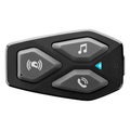 Interfono moto Interphone U-COM 3 INTERPHOUCOM3 visto di fronte, con i tre tasti e il LED