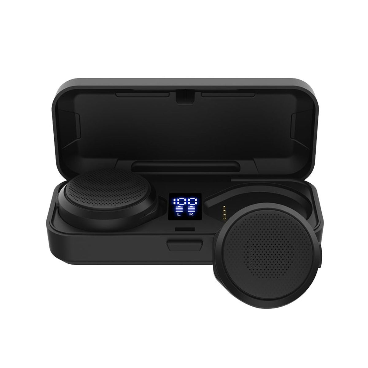 Interphone ZERO INTERPHOZERO: custodia aperta con gli auricolari