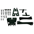 Kit fissaggio Kappa 1102KIT: staffe in metallo, viteria e distanziali per telaietti TE1102K su Honda Hornet 600 e CBR 600 F 2011-2013
