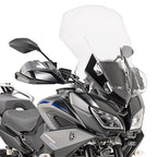 Cupolino Kappa 2139DTK trasparente 69,5x48 cm montato su Yamaha Tracer 900, foto ufficiale Kappa