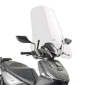 Parabrezza Kappa 6131AK trasparente 58x67 cm su Kymco Agility NX 125, foto ufficiale Kappa