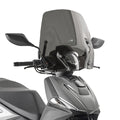 Cupolino Kappa 6131SK fumé 32,5x52 cm su Kymco Agility NX 125, foto ufficiale Kappa