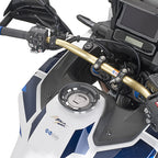 Flangia Tanklock Kappa BF25K montata sul serbatoio di una Honda Africa Twin, foto ufficiale Kappa