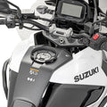 Flangia Tanklock Kappa BF50K montata sul serbatoio di una Suzuki V-Strom, foto del prodotto