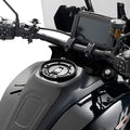 Flangia Tanklock Kappa BF65K montata sul serbatoio di una Harley-Davidson Pan America, foto del prodotto