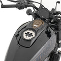 Flangia Tanklock Kappa BF73K montata sul serbatoio di una Harley-Davidson Sportster S, foto del prodotto