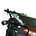 Attacco posteriore Kappa K200 con piastra MONOKEY montato su moto Honda, bauletto non incluso, foto del prodotto