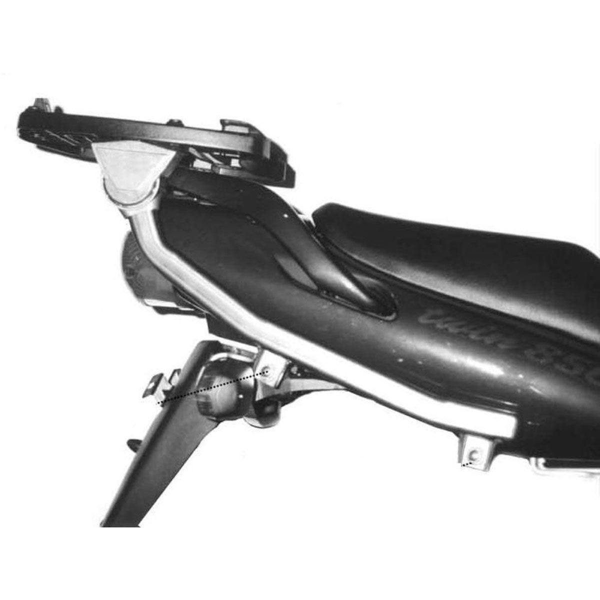Attacco posteriore Kappa K3360 montato su Yamaha TDM 850, piastra e bauletto non inclusi, foto del prodotto
