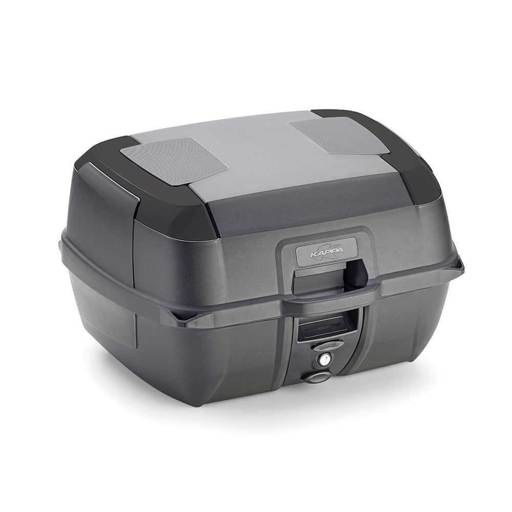 Kappa K45NN bauletto MONOLOCK 45 litri nero con inserti laterali neri, foto ufficiale Kappa