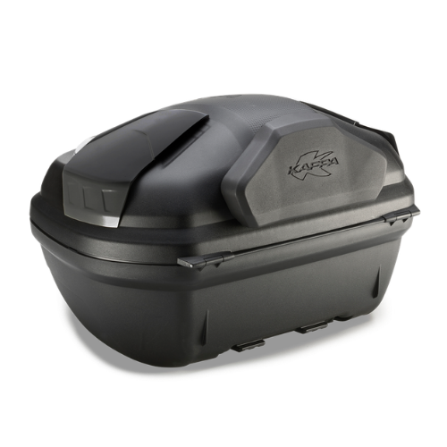 Schienalino passeggero Kappa K633 in poliuretano nero per bauletto Kappa K47 Manta