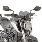 Cupolino Kappa KA1164 fumé montato su Honda CB 125 R, foto ufficiale Kappa