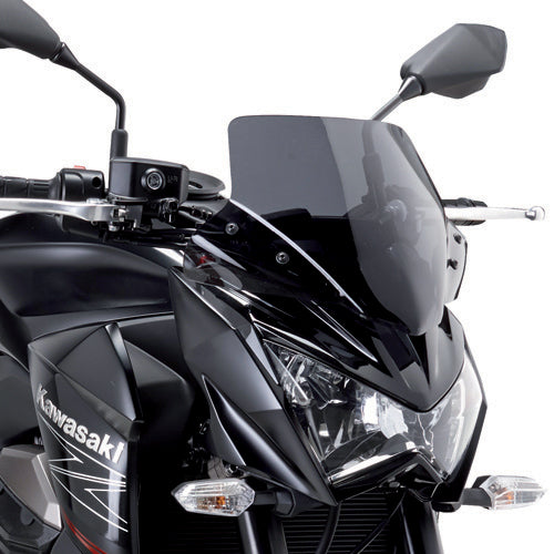 Kappa KA4109 cupolino specifico fumé sul frontale della Kawasaki Z 800, foto ufficiale Kappa