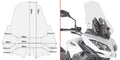 Cupolino Kappa KD4122ST trasparente 53x44 cm per Kawasaki Versys 650 2017-2021, foto ufficiale Kappa
