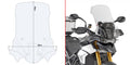 Cupolino Kappa KD6418ST trasparente 59x48 cm per Triumph Tiger 900 2020-2023, foto ufficiale Kappa
