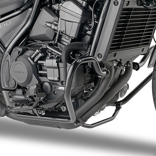 Paramotore Kappa KN1194 tubolare nero Ø 25 mm montato su Honda CMX 1100 Rebel, foto ufficiale Kappa