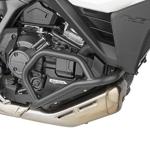 Paramotore Kappa KN1196B tubolare nero Ø 25 mm montato su Honda NT1100, foto del prodotto