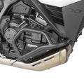 Paramotore Kappa KN1214 tubolare nero Ø 25 mm montato su Honda NT1100 DCT, foto del prodotto