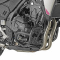 Paramotore Kappa KN1224 tubolare nero Ø 25 mm montato su Honda NX 500 E-Clutch, foto del prodotto