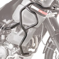 Paramotore Kappa KN2105 tubolare nero Ø 25 mm montato su Yamaha XT 660 Z Ténéré, foto ufficiale Kappa