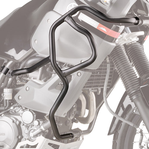 Paramotore Kappa KN2105 tubolare nero Ø 25 mm montato su Yamaha XT 660 Z Ténéré, foto ufficiale Kappa