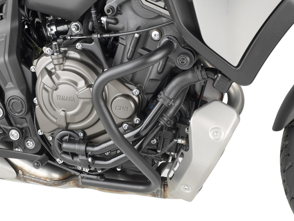 Kappa KN2148B paramotore tubolare nero per Yamaha Tracer 7 e Tracer 7 GT, foto ufficiale Kappa