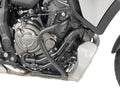 Kappa KN2148B paramotore tubolare nero per Yamaha Tracer 7 e Tracer 7 GT, foto ufficiale Kappa