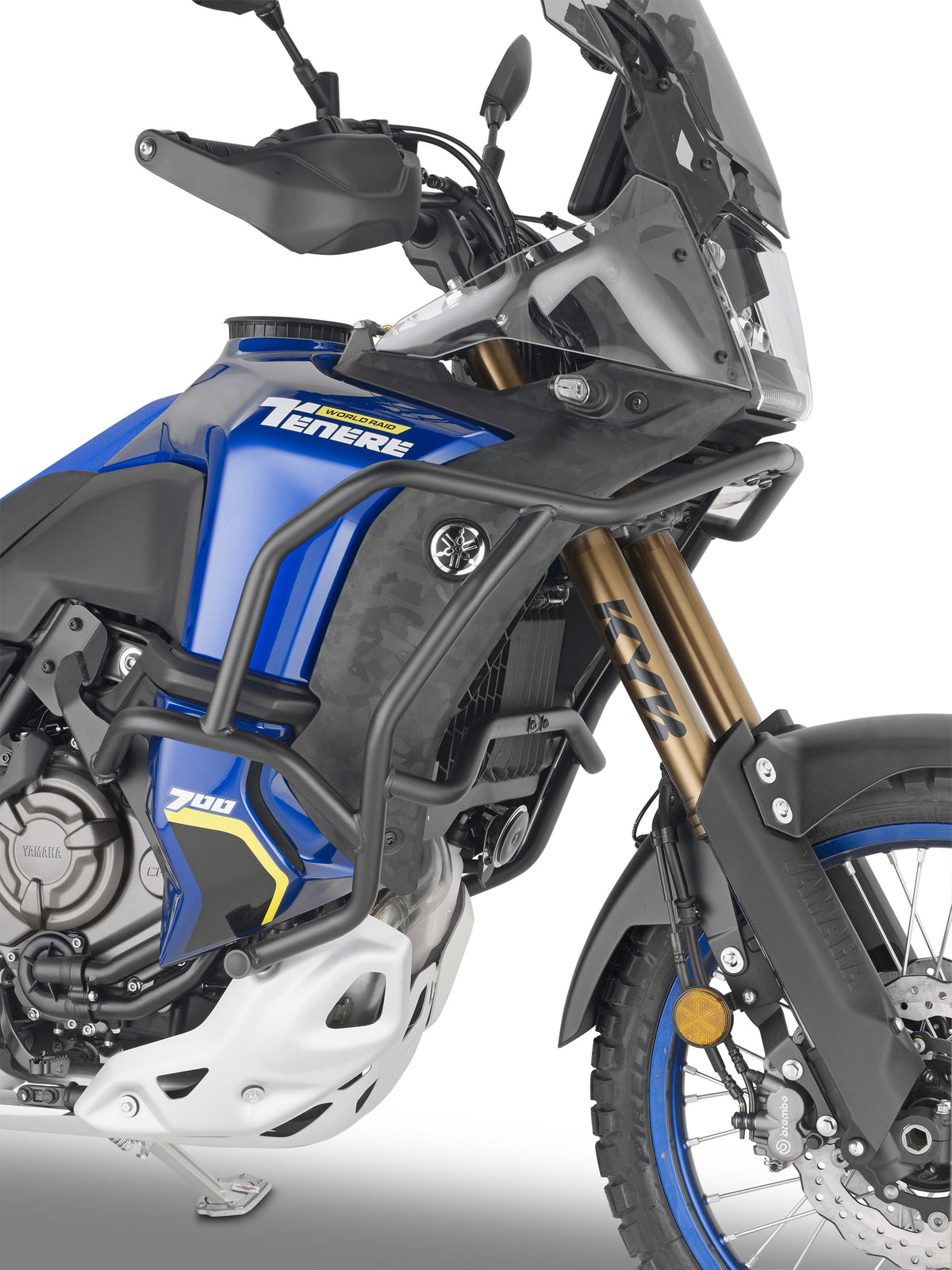 Kappa KN2165 paramotore tubolare nero per Yamaha Ténéré 700 World Raid, foto ufficiale Kappa