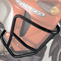 Paramotore Kappa KN25 tubolare nero Ø 25 mm montato su Honda XL 1000 V Varadero, foto ufficiale Kappa
