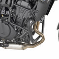 Paramotore Kappa KN4134 tubolare nero Ø 25 mm montato su Kawasaki Eliminator 500, foto ufficiale Kappa