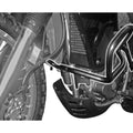 Paramotore Kappa KN421 tubolare nero Ø 25 mm montato su Kawasaki KLR 650 Enduro, foto del prodotto