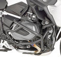 Paramotore Kappa KN5128 tubolare nero Ø 25 mm montato su BMW R 1250, foto ufficiale Kappa