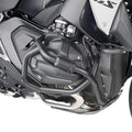 Paramotore Kappa KN5143 tubolare nero Ø 25 mm montato su BMW R 1300 GS, foto del prodotto