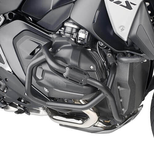Paramotore Kappa KN5143 tubolare nero Ø 25 mm montato su BMW R 1300 GS, foto del prodotto