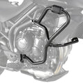 Paramotore Kappa KN6409 tubolare nero Ø 25 mm montato su Triumph Tiger 800, foto del prodotto